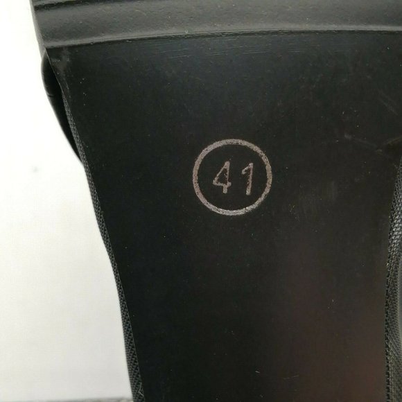 Womens Textured Mesh Panel High‎ Heel Ankle Bootie EUR 41 NEW - Picture 5 of 8